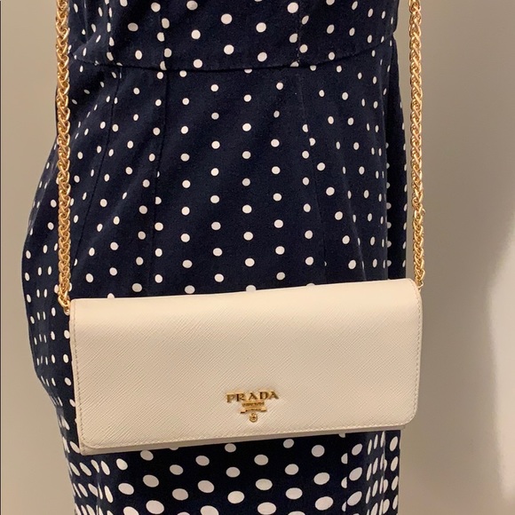 SOLD Prada saffiano long wallet - Picture 9 of 10